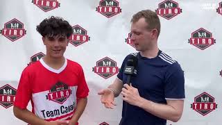 Bilotto on Canadian victory to go to Tiro Sports Boys ID World Cup Semi Final [upl. by Lipski]