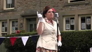 Grassington 1940s Weekend 2014 Lancashire Belle [upl. by Seumas852]