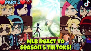 MLB react to season 5 tiktoks  Gacha Club  Part 5 [upl. by Eineeuq]