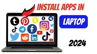 How To Download Apps In Laptop and Computer 2022 Windows 1011 [upl. by Kriste932]