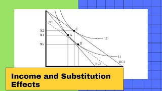 Income and Substitution Effects Hicks Decomposition [upl. by Pam]