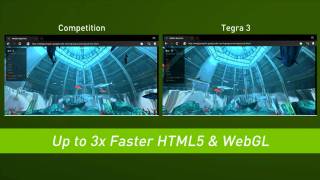 NVIDIA Tegra 3 Side by Side Comparisons [upl. by Bisset60]