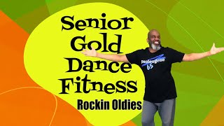 Senior Dance Fitness Oldies  44 Minutes  Low Impact Dance Aerobics  Stretching [upl. by Flan]