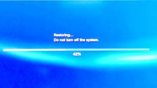 How to fix PS3 Freezing problem fix RESTORE FILE SYSTEM [upl. by Ellenaej597]