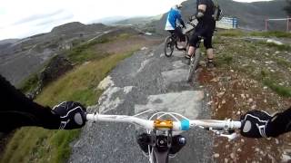 Antur Stiniog Downhill MTB Blue Run [upl. by Milak]