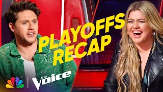 Everything That Happened in Week 2 of Playoffs  The Voice  NBC [upl. by Ayital]