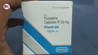 Flunil 20mg Capsule  Fluoxetine Capsule  Flunil20 Capsule Uses Benefits Dosage Review in Hindi [upl. by Latoya]