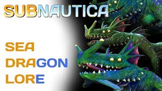 Subnautica Lore Sea Dragon Leviathans  Video Game Lore [upl. by Codie123]