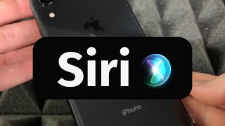 How to Use Siri  iPhone XR [upl. by Kyle]