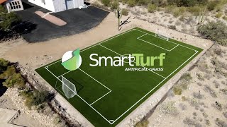 Smart Turf Artificial Grass Soccer Field Installation [upl. by Kore]