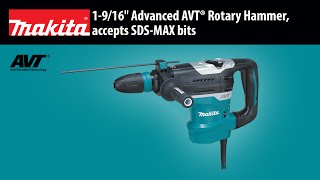 MAKITA 1916quot AVT® Rotary Hammer HR4013C [upl. by Emse457]