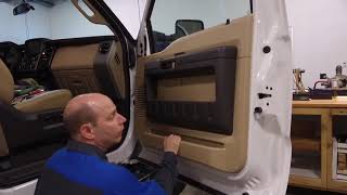 F350 door panel removal [upl. by Rorry]