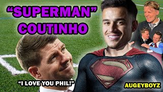 COUTINHO COMES BACK TO HAUNT MAN UNITED UPSETTING [upl. by Nnayllas]