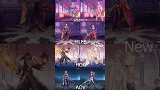 All Moba Valentines Skin 2024  Wildrift VS HOK VS MLBB VS AOV [upl. by Blessington]