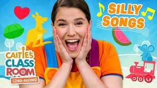 Silly Songs  Caities Classroom SingAlong Show  Fun Songs For Kids [upl. by Zerla]