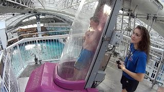 Cyclone Water Slide at West Edmonton Mall [upl. by Cozza]