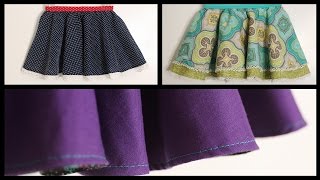 Circle Skirts 3 Ways  Easy How to  Whitney Sews [upl. by Ilarin]