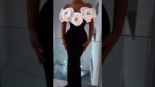 embellished maxi dress luxury custom madedress [upl. by Ecurb]