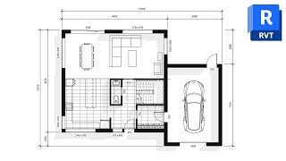 Revit 2023 Tutorial  Complete Floor Plan 🏠 [upl. by Seadon448]