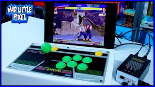 Does The Astro City Mini Arcade Stick Work On MiSTer FPGA Quick Test amp Setup [upl. by Nossah709]