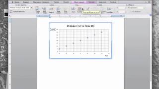 Insert GraphsTablesEquations in Microsoft Word on Mac [upl. by Ahsiena]