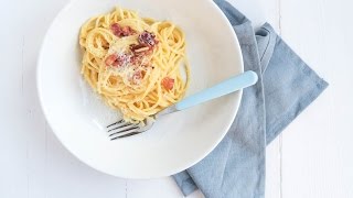 Recept Spaghetti Carbonara [upl. by Callum]