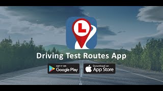 Driving Test Routes App  How it Works [upl. by Surazal]