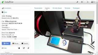 Raspberry Pi Zero 2 W OctoPi 3D Printer Control [upl. by Almeida]