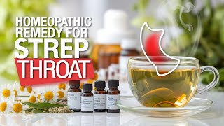 Homeopathic Remedy for Strep Throat [upl. by Arliene]