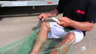 How to repair your cast net [upl. by Robinette664]