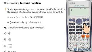 📚 Understanding factorial notation [upl. by Ranger]