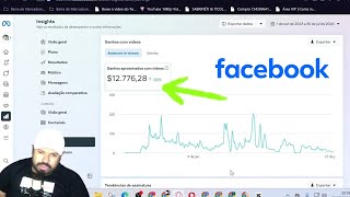 Ganhos acima de 10 mil Reais com a monetização de Pagina do Facebook Aprenda a monetizar [upl. by Caswell]