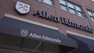 Allen Edmonds  We Visit an Allen Edmonds Retail Store [upl. by Igiul133]