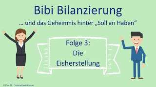 S1  E3  Die Eisherstellung Bestandsveränderung buchen Erfolgskonten GuV erklärt mit Beispiel [upl. by Pieter]