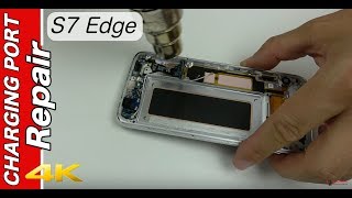 Charging Port Replacement Samsung S7 Edge [upl. by Eleanora352]