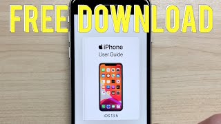 How to get the official iPhone user guides for free [upl. by Iblehs317]