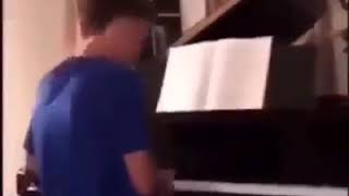 Fortnite default skin dance piano meme [upl. by Nahtaneoj]