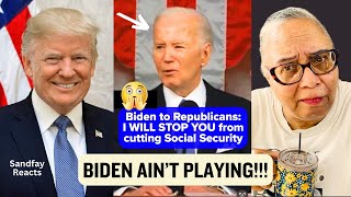 Bad Republicans Are Trying To Cut Your Social Security Benefits Biden Said Not On His Watch Really [upl. by Disraeli674]