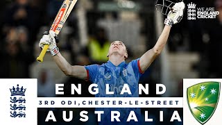 Brook Hits Maiden ODI Century  Highlights  England v Australia  3rd Men’s Metro Bank ODI 2024 [upl. by Ananna]