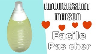 Adoucissant maison  100  NATUREL Facile et pas cher [upl. by Fawnia]