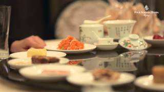 A Gourmet Chinese Cuisine Experience  Four Seasons Beijing [upl. by Derward]