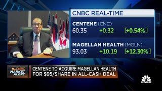 Centene CEO on deal to acquire mental health company Magellan Health [upl. by Catto]