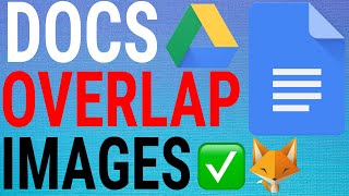 How To Move amp Overlap Images on Google Docs [upl. by Malloch969]