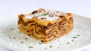 Lasagna Bolognese  JamilaCuisine [upl. by Favianus]