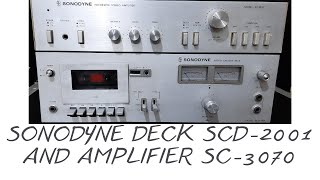 Sonodyne Deck SCD2001 And Amplifier SC3070 Price And Connection IN HINDI 9811204032  9717618838 [upl. by Allisirp645]