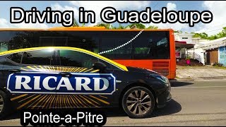 Guadeloupe 2017  Drive to PointeaPitre [upl. by Ahsennod]