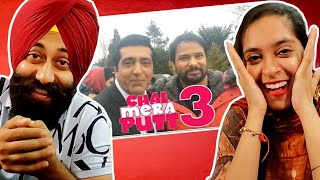 Reacting to Chal Mera Put 3 Shooting Behind the Scenes  Punjabi New Movie [upl. by Akfir]