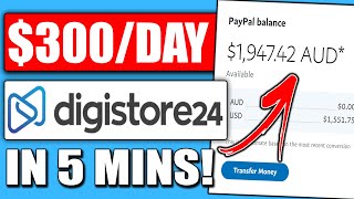 Earn 300Day in 5 Minutes  Digistore24 Tutorial for Beginners Digistore24 Affiliate Marketing [upl. by Nabala745]