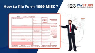 How to File Form 1099 MISC for 2020 Tax Year  123PayStubs [upl. by Atalayah]