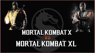 MORTAL KOMBAT X VS XL PS4 GAME PLAYERS 2021 [upl. by Trudey]